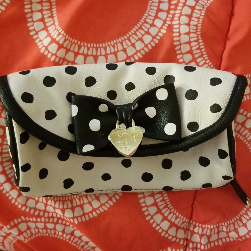 Betsey Johnson makeup bag